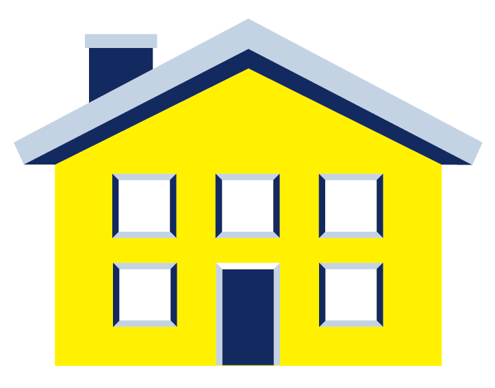 老朽化が進んだ空き家と周辺環境のイメージ