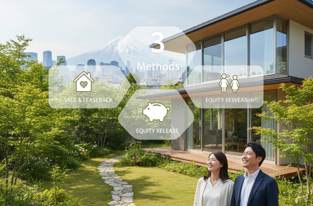 不動産売却 住み続ける アイキャッチ