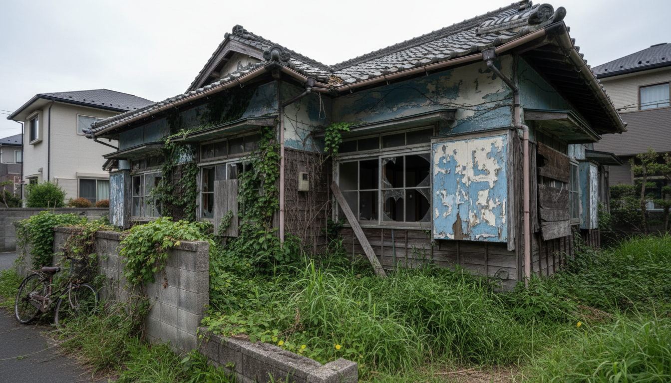 空き家 10年 放置 解体費用 - 1
