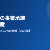 茨城県の事業承継と不動産｜後継者不在率41%の実情【2026】