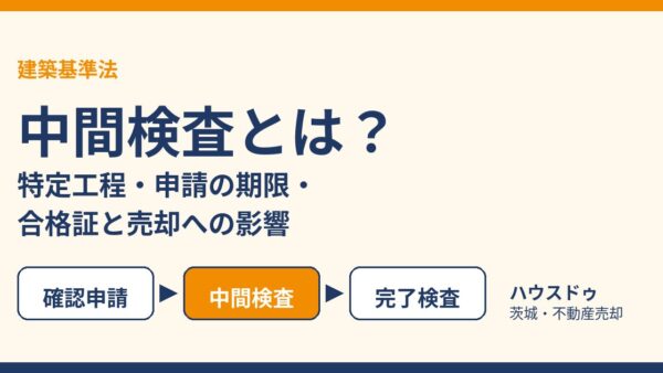 中間検査とは？特定工程・申請の期限・合格証と家の売却への影響【2026年版】