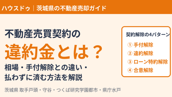 【2026年版】不動産売買契約の違約金とは？相場・手付解除との違い・払わずに済む方法を解説｜ハウスドゥ