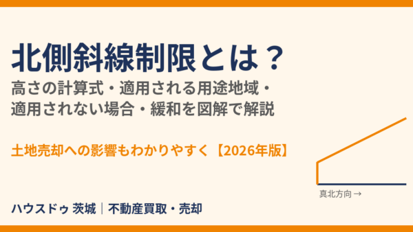 北側斜線制限とは？計算式・適用される用途地域・緩和をわかりやすく解説【2026年版】