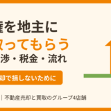 借地権を地主に買い取ってもらう方法｜相場の目安・交渉・税金・流れを解説【2026年】