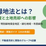 都市緑地法とは？4つの制度と土地売却への影響｜茨城県 ハウスドゥ